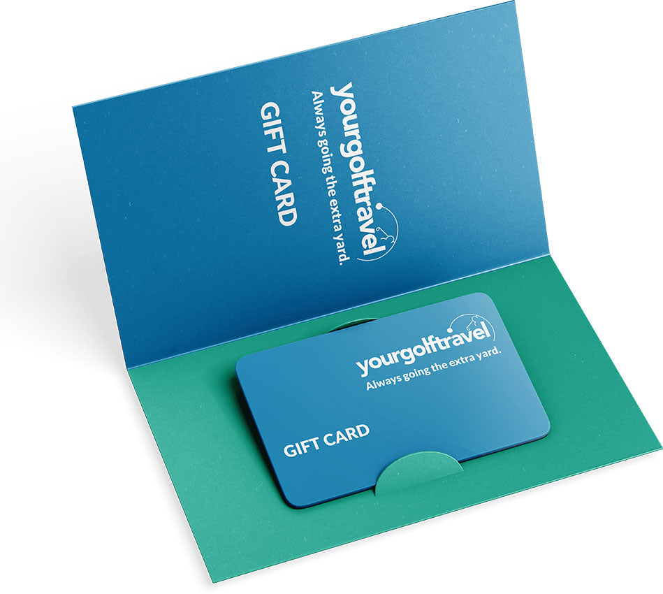 Your Golf Travel Gift Card (instant via email)